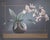 1980s Oversized Franco Orchid Painting – 60” × 48” – Modern Botanical Wall Art For Sale - Image 4 of 6