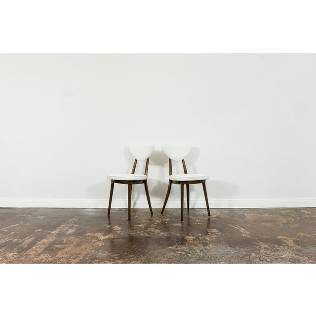 White Model No. 124 Chairs by Helena & Jerzy Kurmanowicz, Poland, 1960s, Set of 6 For Sale - Image 8 of 18