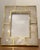 Two's Company Tozai Home White Quartz & Brass 5x7 Photo Frame For Sale - Image 4 of 4