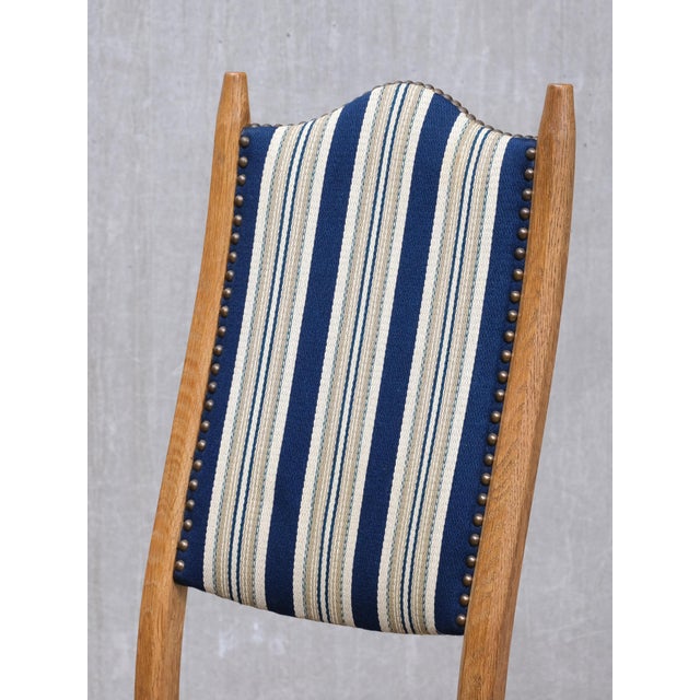 Vintage Danish Oak Dining Chairs by Henning Kjærnulf for Nyrup Furniture Factory, 1960s, Set of 6 For Sale - Image 10 of 16