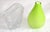 Glass 1980s Carlo Moretti Raymor Style Lime Green White Encased Art Glass Vase Vessel For Sale - Image 7 of 12