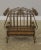 Brown Decorator Iron Magazine Rack W. Drawer For Sale - Image 8 of 13