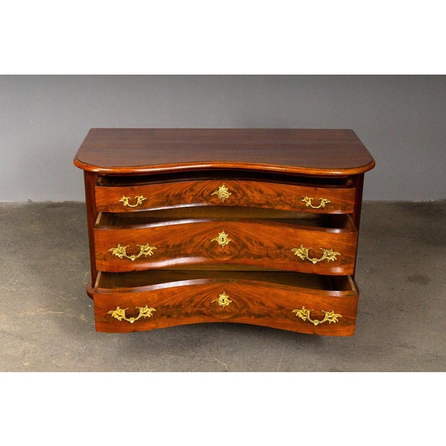 Wood Biedermeier Chest of Drawers For Sale - Image 7 of 14