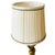 Vintage Hollywood Regency Cherub Table Lamp with Pleated Shade, 1960s For Sale - Image 11 of 13
