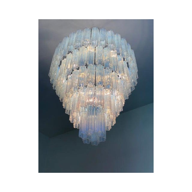 Opal Tronchi Murano Glass Chandelier by Simoeng For Sale - Image 10 of 13