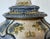 Blue Vintage 1960s Italian Majolica Urn Table Lamp With Hand-Painted Butterflies & Florals For Sale - Image 8 of 12