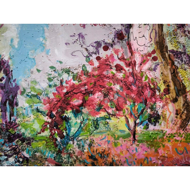 Linda Clerget, Sensory Refuge, Acrylic For Sale - Image 4 of 5