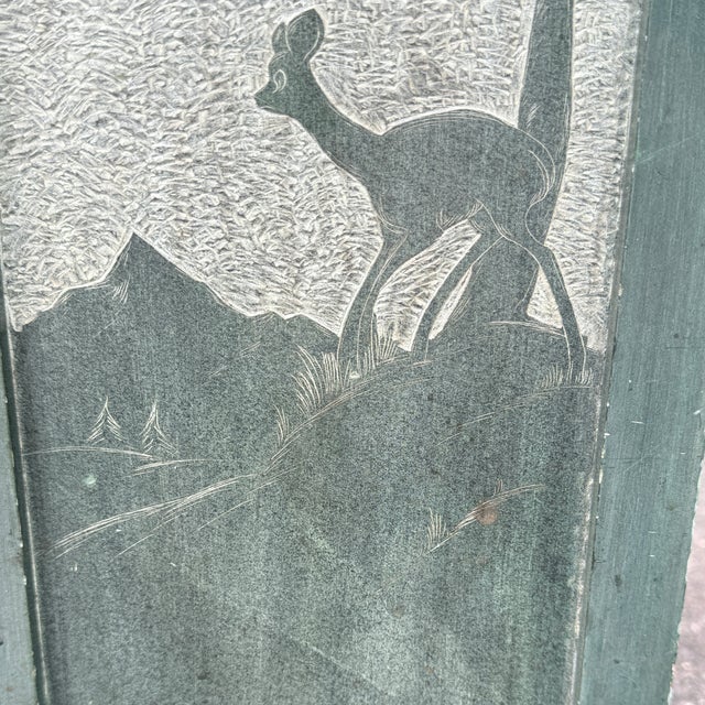 1950s Italian Slate Umbrella Stand For Sale In Washington DC - Image 6 of 8