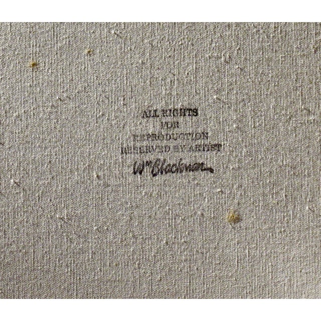 Brown William Henry Blackman Seascape, California Coast C. 1970 Painting For Sale - Image 8 of 8