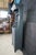 Late 20th Century Habersham Plantation Primitive Early American Painted Pine Step Back Cupboard For Sale - Image 14 of 18