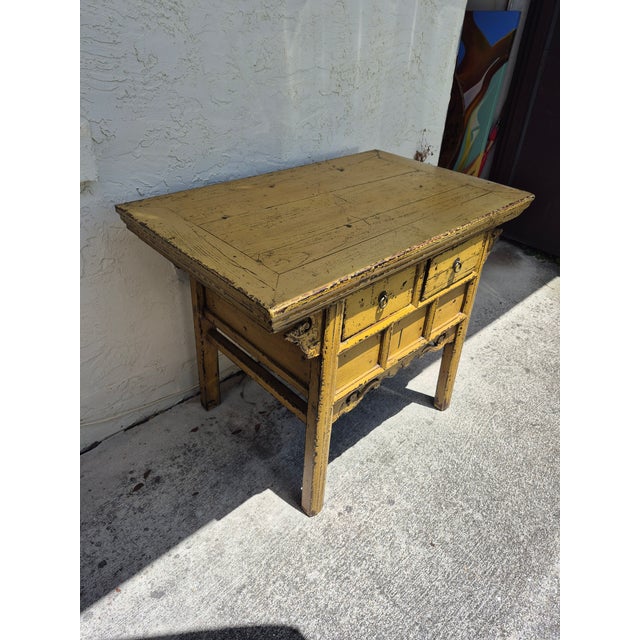 Asian Antique Asian Alter Table or Chest For Sale - Image 3 of 6