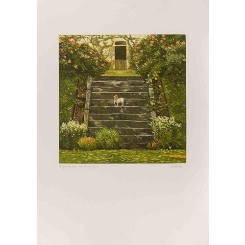 Antonio Saliola, The Park Guardian, Lithograph by Antonio Saliola, 1990s, Lithograph For Sale