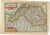 Antique Miniature Map of Glamorganshire in Wales, 1646 For Sale