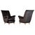 Italian Armchairs attributed to Gio Ponti for Isa Bergamo, 1950s, Set of 2 For Sale - Image 14 of 14