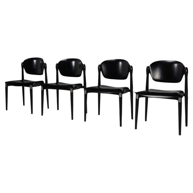 Eugenio Gerli S83 Chairs attributed to Tecno, Italy, 1962, Set of 4 For Sale - Image 18 of 18