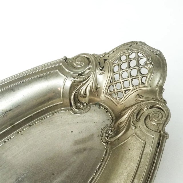 Silver Art Nouveau Fruit Bowl, Germany, 1920s For Sale - Image 8 of 10