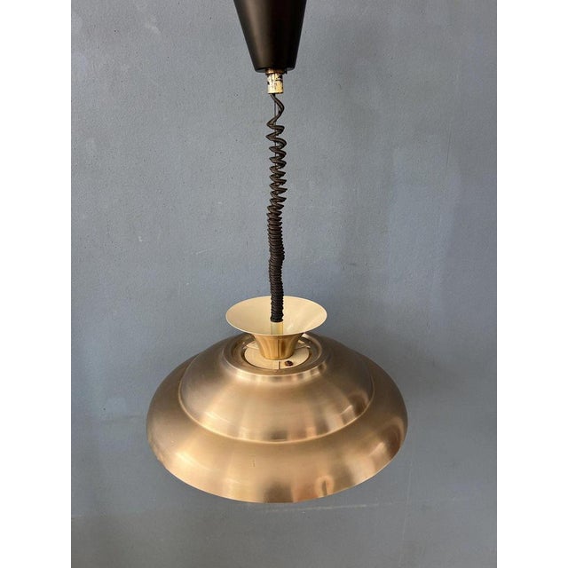 Mid-Century UFO Hanging Lamp from Dijkstra For Sale - Image 6 of 11