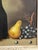 Vintage Still Life Oil Painting by Fiorini – Fruit, Wine Bottle & Grapes For Sale In Orlando - Image 6 of 8