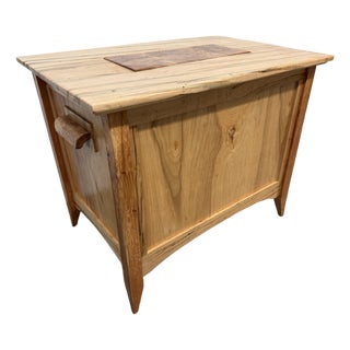 John Borden Maple With Cedar Blanket Chest/Trunk For Sale