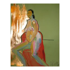 Nude #156 by Gretchen Kelly, Contemporary Original Figurative Painting