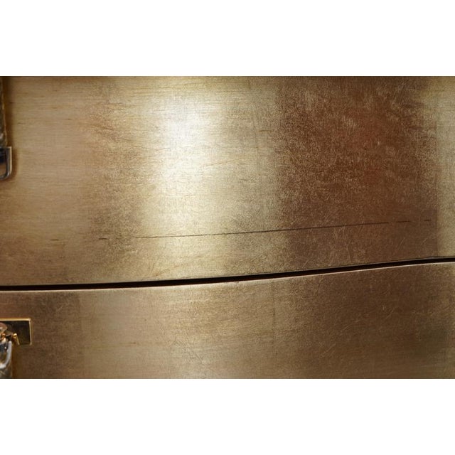 24ct Gold Leaf Canova Bombe Chest of Drawers by Fendi Casa For Sale - Image 9 of 18