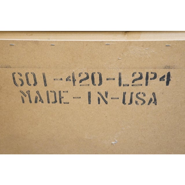 American Drew Solid Cherry Traditional Style 32" Serpentine Front Three Drawer Nightstand 601-420 For Sale - Image 14 of 14