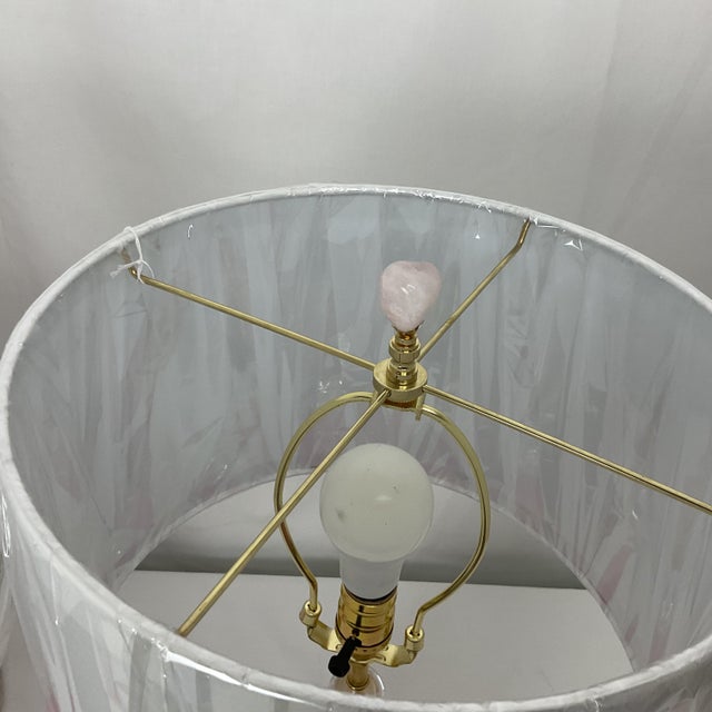 Vintage Murano Glass Lamps With Lucite Bases For Sale In West Palm - Image 6 of 7