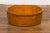 Chinese Qing Dynasty Period 19th Century Elm Round Rice Tray with Brass Braces For Sale - Image 4 of 13