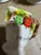 Mid-Century Modern 1970s Vintage Japanese Hand-Painted Ceramic Strawberry Canister & Measuring Set - 8 Pieces For Sale - Image 3 of 11