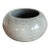 Vintage Pale Blue Glazed Ceramic Planter Bowl, Washburn Usa For Sale