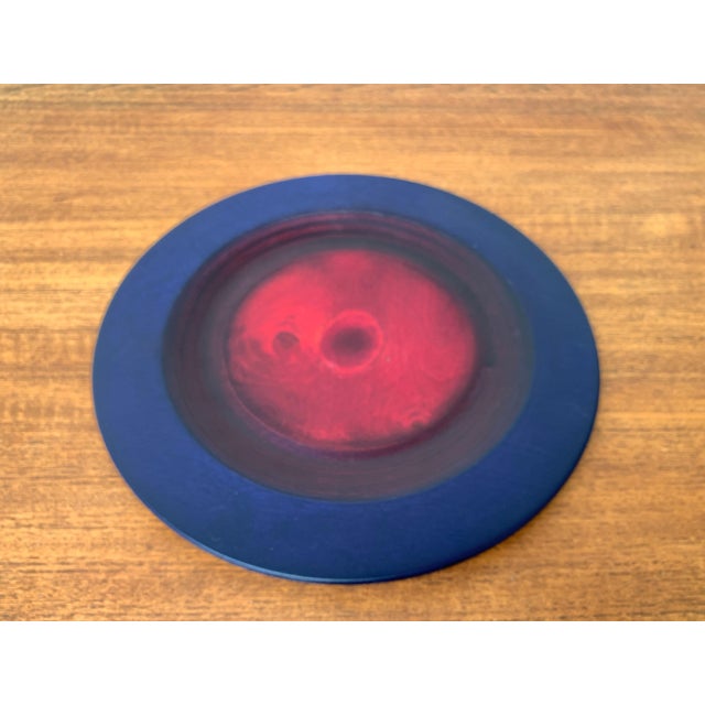 Vintage Finish Birch Deco Plate from Tailio Design, Finland, 1970s For Sale - Image 14 of 14