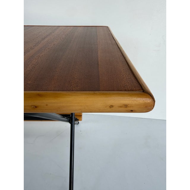 Wood Vintage Midcentury Modern Umanoff Side Table For Sale - Image 7 of 12