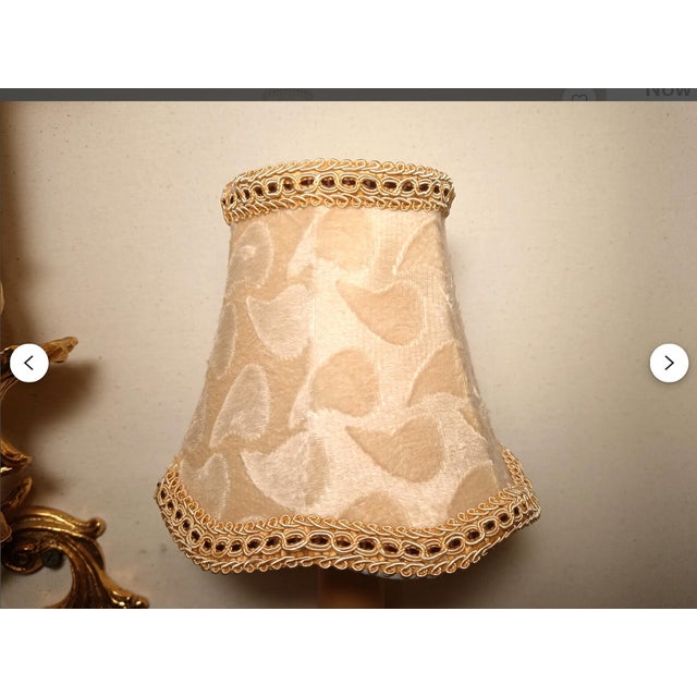 Large Vintage Wall Light in Brass from Zonca, 1990s For Sale - Image 4 of 12