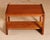 Wood Mid-Century Modern Teak Side Table with Magazine Shelf, 1970s For Sale - Image 7 of 10
