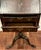 Coffee Antique Slant-Front Writing Desk on Carved Tripod Pedestal, 19th Century For Sale - Image 8 of 12