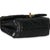 1950s Black Quilted Lambskin Small Colour Match Flap Bag For Sale - Image 5 of 9