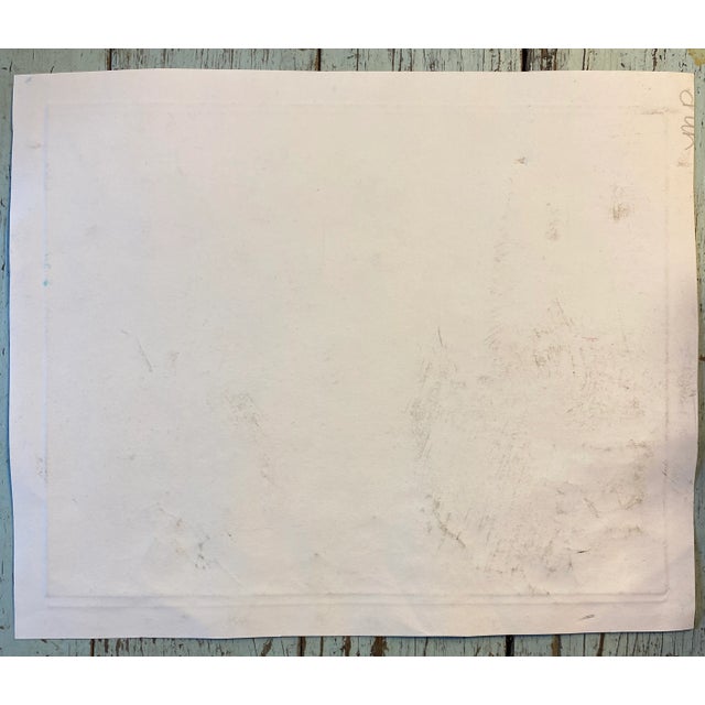 Printmaking Materials Under the Sea Crab Squid Sandfish Etching For Sale - Image 7 of 7