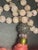 Late 20th Century Strawberry Quartz & Rose Quartz Evil Eye Mala Necklace For Sale - Image 4 of 10