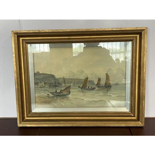 Maritime Scene, Watercolour, Framed For Sale - Image 7 of 7