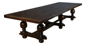 Oak Dining Table, 1930s