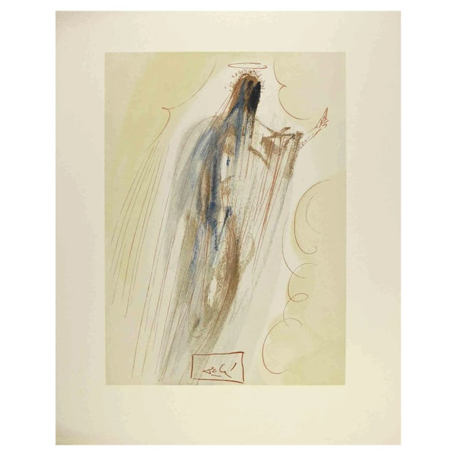 Salvador Dali, Arrival in the Empyrean, Woodcut, 1963 For Sale