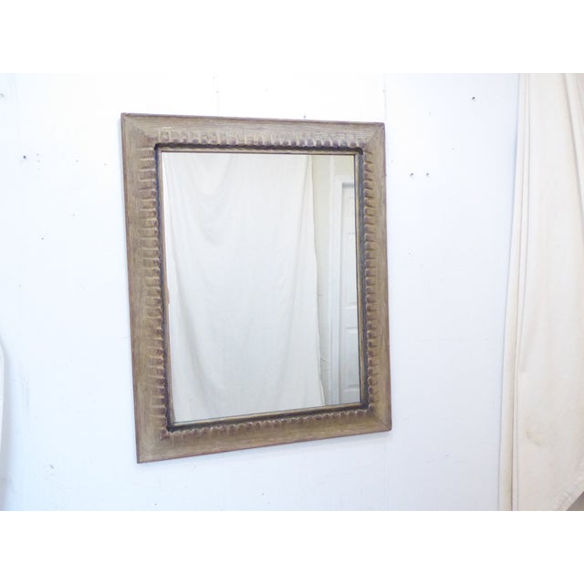 Mid-Century Modernist Frame Mirror For Sale - Image 4 of 5