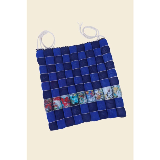 Early 21st Century Upcycled Seat Cushion from BOI For Sale - Image 5 of 5