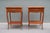 Brown 1960s Pair of French Louis XV Style Rosewood Side Tables Attributed to André Mailfert For Sale - Image 8 of 13