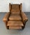 Brown Late 20th Century Wing-Backed Reclining Lounge Chair For Sale - Image 8 of 14
