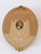 Antique Framed Wax Portrait Reliefs of Mr. And Mrs. Blaauw, 19th Century, Set of 2 For Sale - Image 9 of 13
