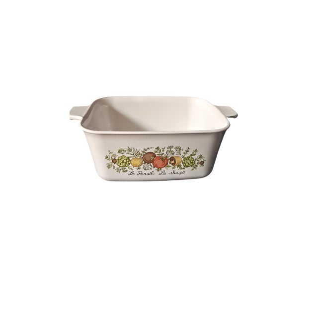 Vintage "Spice of Life" by Corning Bake/Serve Ware - Set of 4 For Sale - Image 9 of 12