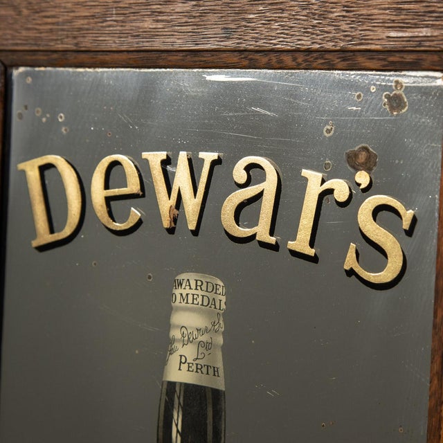 Dewars & Sons Old Liqueur Whisky Mirror, 1930s For Sale - Image 9 of 15