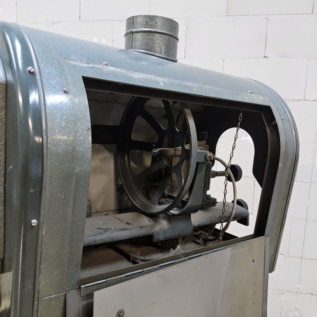 Gray Large Vintage Movie Theater Bauer Film Projector, 1950s For Sale - Image 8 of 18