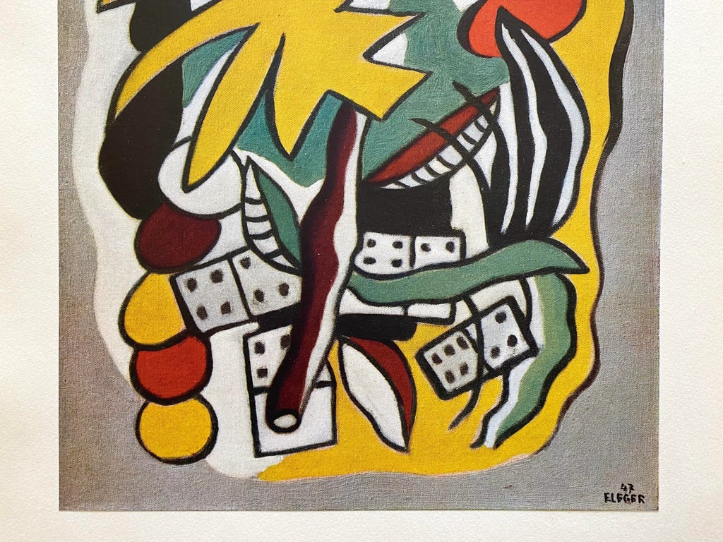 Fernand Leger Vintage 1948 Lmtd Edtn French Fine Art Lithograph